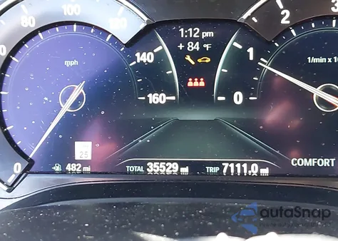 2019 BMW 5 Series 530I из США, поврежденный, VIN WBAJA5C51KBX86546